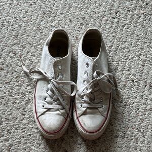 Converse White Low-Top Sneakers